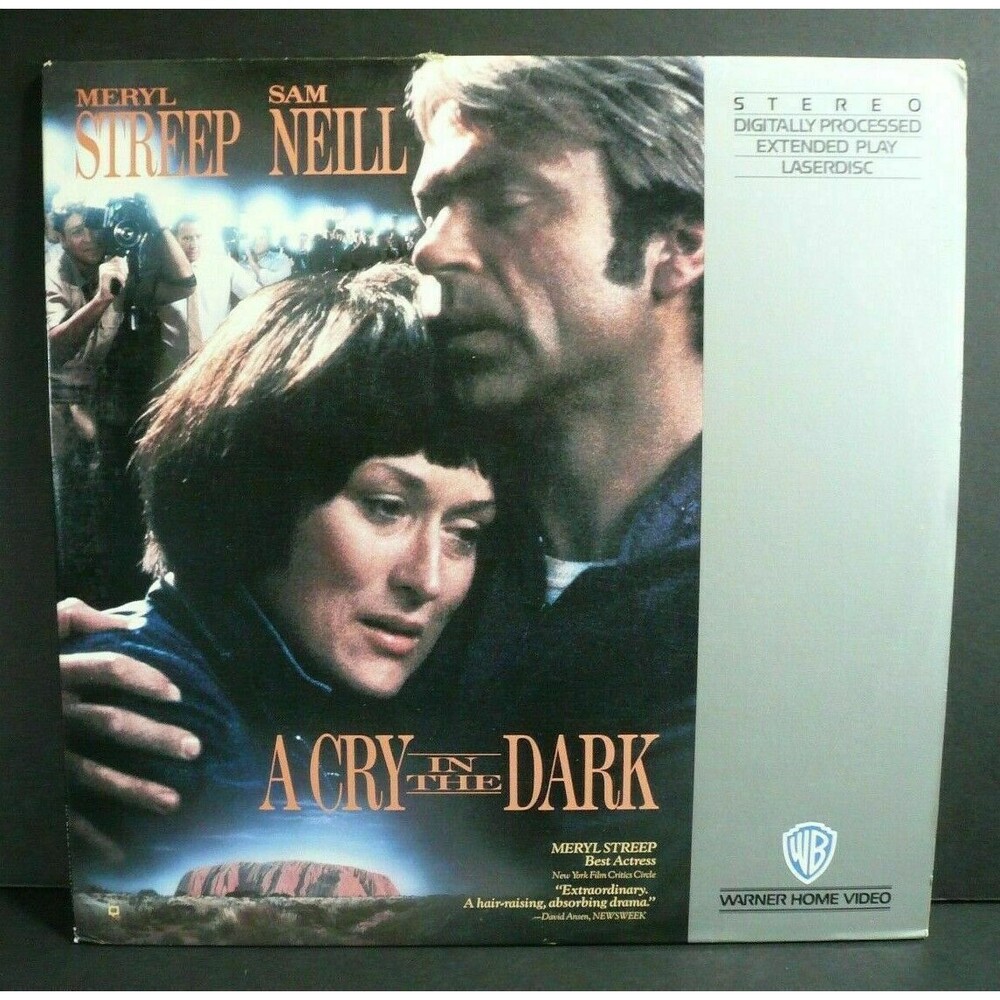 A Cry In The Dark - Meryl Streep, Sam Neill - Laser Disc